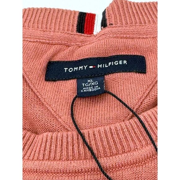 Tommy Hilfiger Men's Signature Solid Crewneck Pullover Sweater, Size XL - Picture 5 of 8